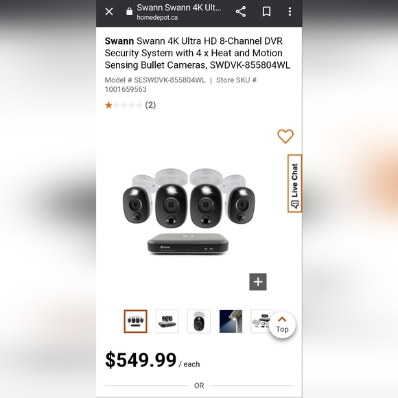 Swann Security Camera - Picture 5 of 5